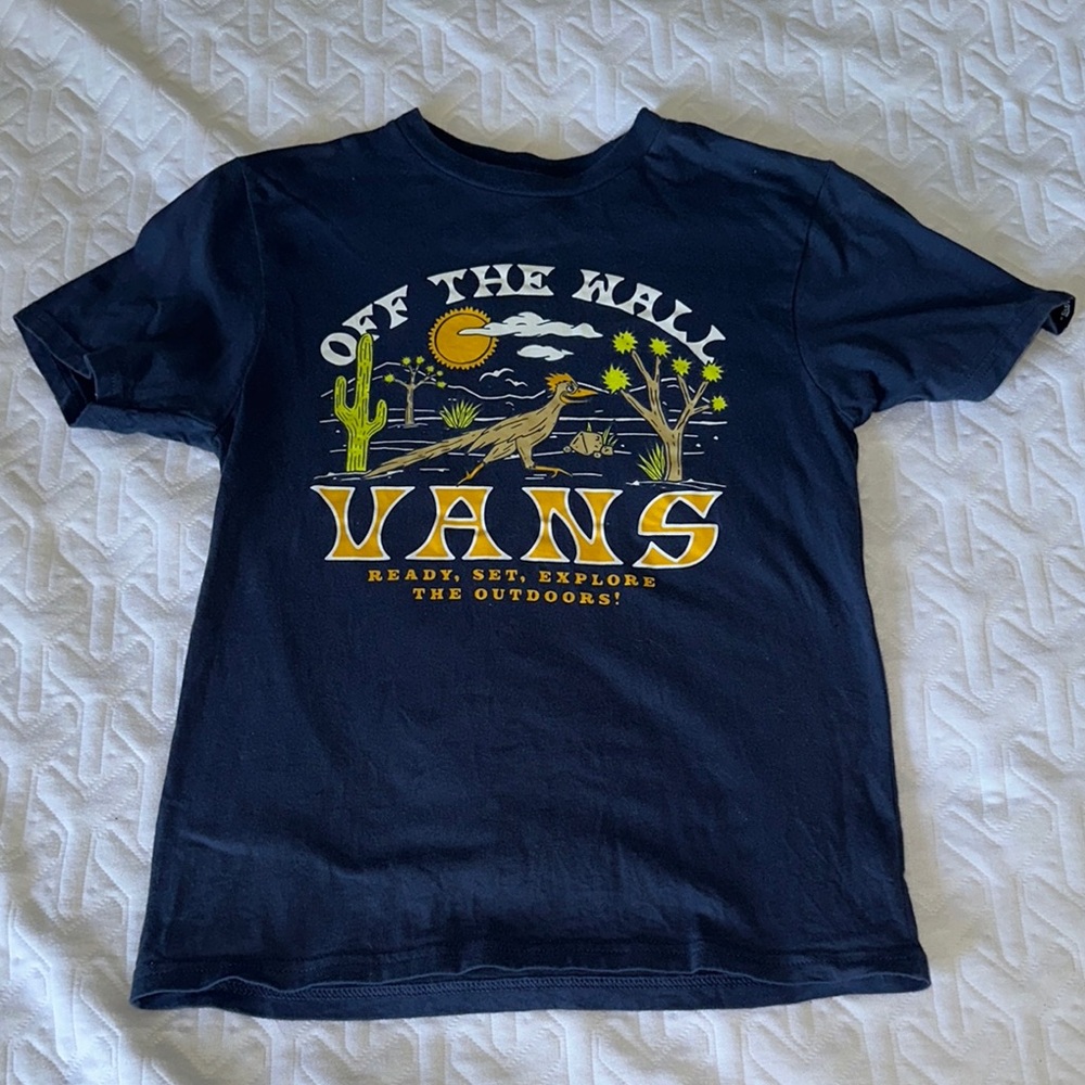 Vans Midnight Blue Outdoor Graphic Tee